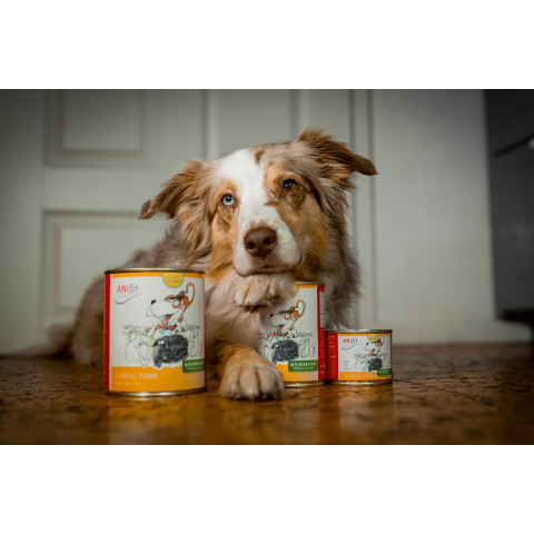 Dog Wet pet food Shepherd's Pan (Schäfers Pfanne) 200g 6 Piece -3- Anifit