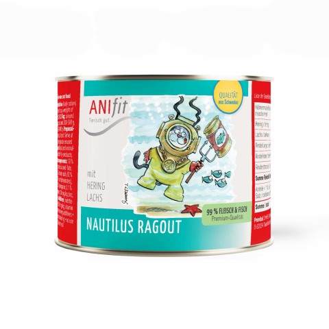 Cat Wet pet food Nautilus Ragout 200g 6 Piece -1- Anifit